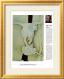 Twentieth Century Art Masterpieces - Georgia O'Keeffe - Cow's Skull with Calico Roses