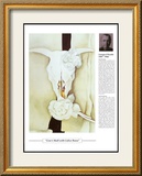 Twentieth Century Art Masterpieces - Cow's Skull with Calico Roses