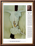 Twentieth Century Art Masterpieces - Georgia O'Keeffe - Cow's Skull with Calico Roses