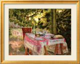 Table Set in a Garden