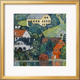 Houses at Unterach on the Attersee