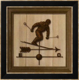 Girouette Skieur