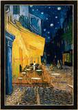 The Café Terrace on the Place du Forum  Arles  at Night  c1888