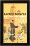 United Airlines: Southern California  Franciscan Monk and Spanish Mission