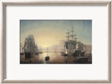 Boston Harbor  c1855