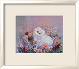 Kittens and Flowers IV