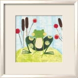 The Pretty Green Frog