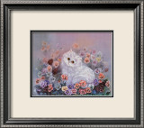 Kittens and Flowers IV