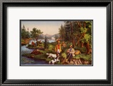 Hunting Fishing and Forest Scenes