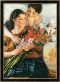 Mexico Senora Senorita Flower Poster
