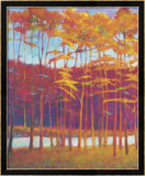 Red Trees at Creek
