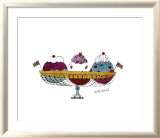Ice Cream Dessert  c1959 (Three Scoops)