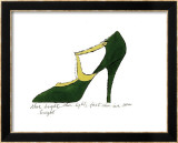 Shoe  c1955 (Green and Yellow)
