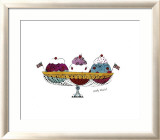 Ice Cream Dessert  c1959 (Three Scoops)