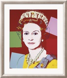 Reigning Queens: Queen Elizabeth II of the United Kingdom  c1985 (Dark Outline)