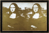 Two Golden Mona Lisas