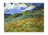 Wheatfield and Mountains  c1889