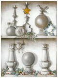 Etagere  Etoile Dorée