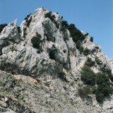 Low Angle View of a Mountain  Gennargentu National Park  Sardinia  Italy