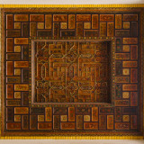 China  Silk Road  Xinjiang Province  Kashgar  Architectural Details of the Ceiling in Id Kah Mosque