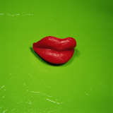 Wax Lips on Green
