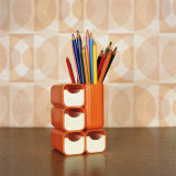 Colored Pencils in Retro Container