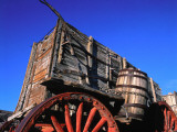 Detail of a 20 Mule Team Borax Wagon Belonging to Harmony Borax Works
