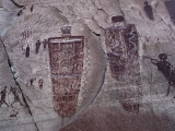 Detail of Native American Rock Art