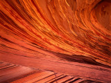 Detail of Swirl Patterns in Weathered Navajo Sandstone