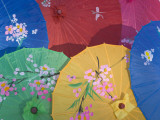 China  Colorful Silk Umbrellas