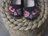 China  Colorful Embroidered Shoes