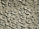 China  Zhejiang Province  Hangzhou  West Lake  Cloud Pattern Carved on Rock