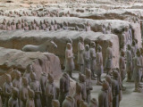 China  Shaanxi Province  Xian  Terra Cotta Warriors in Emperor Qinshihuangdi's Tomb