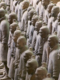 China  Shaanxi Province  Xian  Terra Cotta Warriors in Emperor Qinshihuangdi's Tomb