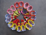 China  Traditional Colorful Embroidered Shoes for Bound Feet