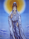 China  Painting of Guan Yin  Goddess of Mercy