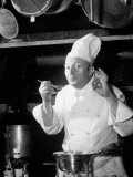 Chef Tasting Food  Ok Sign  1942