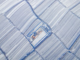 North China  Aerial View of Frozen Land