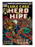 Marvel Comics Retro: Luke Cage  Hero for Hire Comic Book Cover 11(aged)