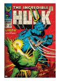 Marvel Comics Retro: The Incredible Hulk Comic Book Cover 110  with Umbu the Unliving (aged)
