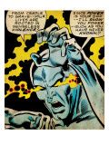 Marvel Comics Retro: Silver Surfer Comic Panel  Unleashing Power (aged)