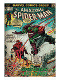 Marvel Comics Retro: The Amazing Spider-Man Comic Book Cover 122  the Green Goblin (aged)