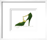 Shoe  c1955 (Green and Yellow)
