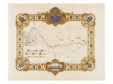 Album relié: Itinéraire et vues du chemin de fer du Nord