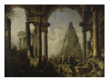 Alexandre le Grand devant le tombeau d'Achille