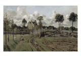 Allée de la Tour-du-Jongleur et maison de M Musy  Louveciennes