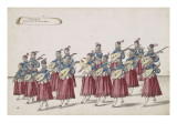Album: "Musique servant de récit au Grand Ballet"  dix-sept figures
