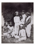 Groupe de six indiens