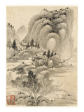 Album de huit feuilles : paysages