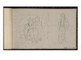Album : Jeune garçon et petite fille  jeune garçon adossé